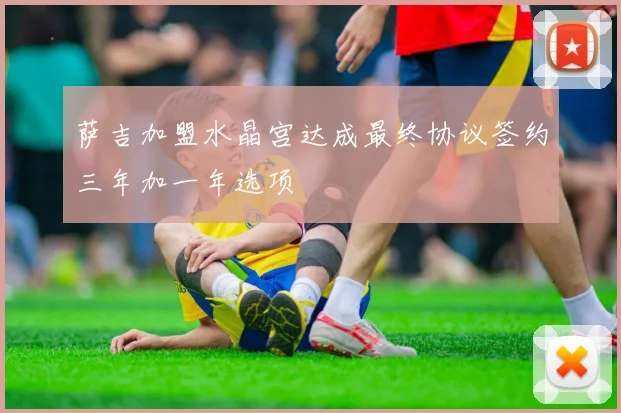 萨吉加盟水晶宫达成最终协议签约三年加一年选项