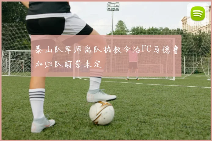 泰山队军师离队执教今治FC马德鲁加归队前景未定